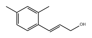 2-Propen-1-ol, 3-(2,4-dimethylphenyl)-, (2E)- Struktur