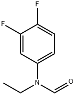 Formamide, N-(3,4-difluorophenyl)-N-ethyl- Struktur