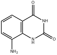2,4(1H,3H)-Quinazolinedione, 8-amino- Struktur