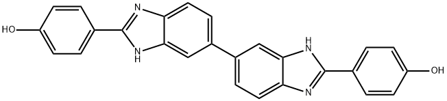 Phenol, 4,4'-[6,6'-bi-1H-benzimidazole]-2,2'-diylbis- Struktur