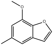 Benzofuran, 7-methoxy-5-methyl- Struktur