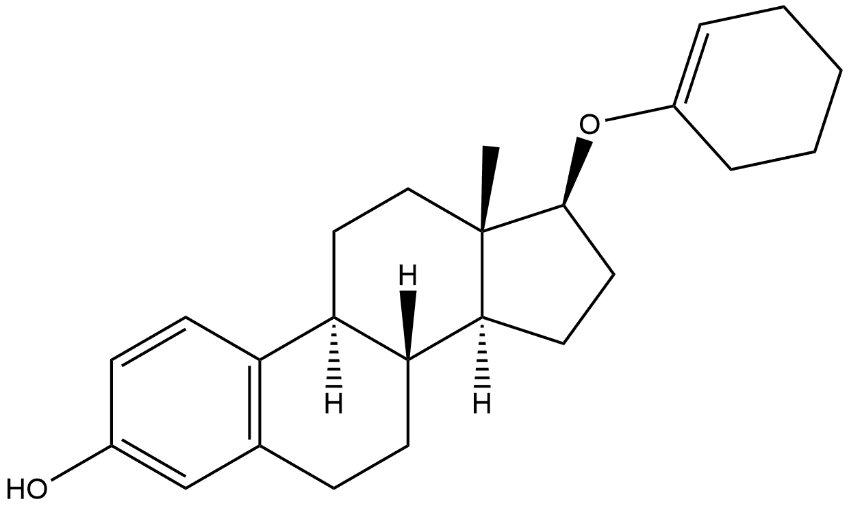 Estra-1,3,5(10)-trien-3-ol, 17-(1-cyclohexen-1-yloxy)-, (17β)- (9CI)