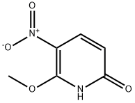 2(1H)-Pyridinone, 6-methoxy-5-nitro- Struktur