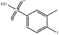 Benzenesulfonic acid, 4-iodo-3-methyl- Struktur