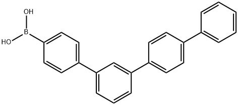 Boronic acid, B-[1,1':3',1'':4'',1'''-quaterphenyl]-4-yl- Struktur