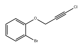 Benzene, 1-bromo-2-[(3-chloro-2-propyn-1-yl)oxy]-