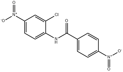 N-(2-Chloro-4-nitrophenyl)-4-nitrobenzamide Struktur