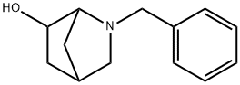 2-Azabicyclo[2.2.1]heptan-6-ol, 2-(phenylmethyl)- Struktur