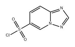 [1,2,4]Triazolo[1,5-a]pyridine-6-sulfonyl chloride Struktur