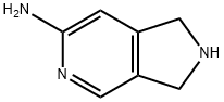 1H-Pyrrolo[3,4-c]pyridin-6-amine, 2,3-dihydro- Structure