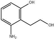 Benzeneethanol, 2-amino-6-hydroxy- Struktur