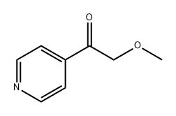 Ethanone, 2-methoxy-1-(4-pyridinyl)- Struktur