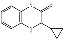 2(1H)-Quinoxalinone, 3-cyclopropyl-3,4-dihydro- Struktur