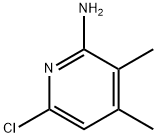 2-Pyridinamine, 6-chloro-3,4-dimethyl- Structure