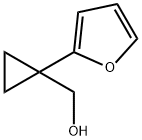 Cyclopropanemethanol, 1-(2-furanyl)- Struktur