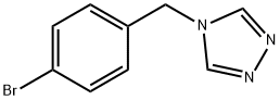 4H-1,2,4-Triazole, 4-[(4-bromophenyl)methyl]- Struktur