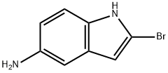1H-Indol-5-amine, 2-bromo- Struktur