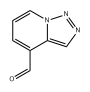 [1,2,3]Triazolo[1,5-a]pyridine-4-carboxaldehyde Structure