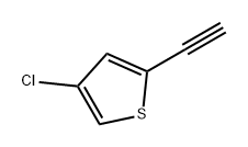 Thiophene, 4-chloro-2-ethynyl- Struktur