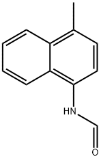Formamide, N-(4-methyl-1-naphthalenyl)- Struktur