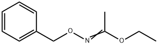 Ethanimidic acid, N-(phenylmethoxy)-, ethyl ester Struktur