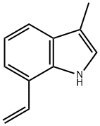 1H-Indole, 7-ethenyl-3-methyl- Struktur