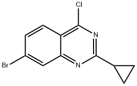 Quinazoline, 7-bromo-4-chloro-2-cyclopropyl-|