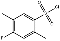 Benzenesulfonyl chloride, 4-fluoro-2,5-dimethyl- Struktur
