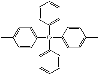 Plumbane, bis(4-methylphenyl)diphenyl- Struktur