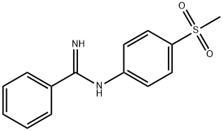 Benzenecarboximidamide, N-[4-(methylsulfonyl)phenyl]-