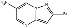 2-bromopyrazolo[1,5-a]pyrimidin-6-amine Struktur