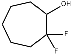 Cycloheptanol, 2,2-difluoro- Struktur