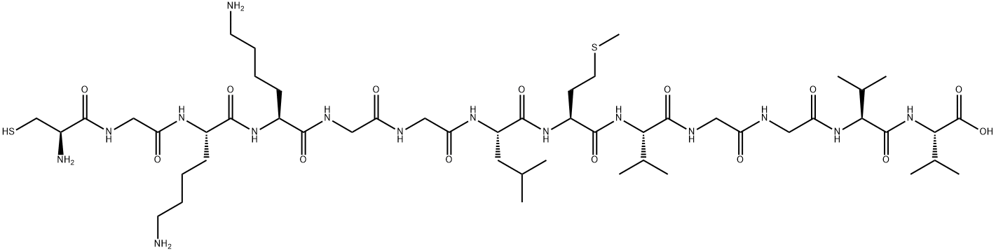 Cys-Gly-Lys-Lys-Gly-Amyloid β-Protein (33-40)|Cys-Gly-Lys-Lys-Gly-Amyloid β-Protein (33-40)