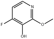 4-Fluoro-3-hydroxy-2-methoxypyridine Struktur