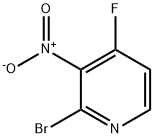 2-Bromo-4-fluoro-3-nitropyridine Struktur