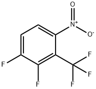 Benzene, 1,2-difluoro-4-nitro-3-(trifluoromethyl)- Struktur