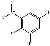 Benzene, 1,2-difluoro-5-iodo-3-nitro- Struktur
