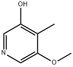 3-Pyridinol, 5-methoxy-4-methyl- Struktur