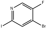 Pyridine, 4-bromo-5-fluoro-2-iodo- Struktur