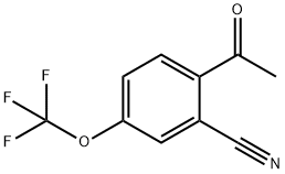 2'-Cyano-4'-(trifluoromethoxy)acetophenone|2-乙?；?5-(三氟甲氧基)苯甲腈