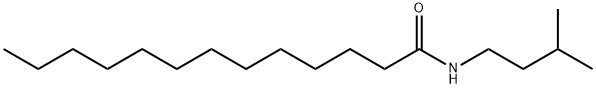 Tridecanamide, N-(3-methylbutyl)- Struktur