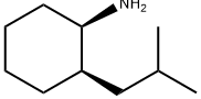 Cyclohexanamine, 2-(2-methylpropyl)-, (1R,2R)- Struktur