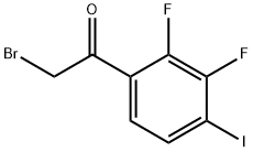 2,3-Difluoro-4-iodophenacyl bromide|2-Bromo-1-(2,3-difluoro-4-iodophenyl)ethanone