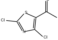 Ethanone, 1-(2,4-dichloro-5-thiazolyl)- Struktur