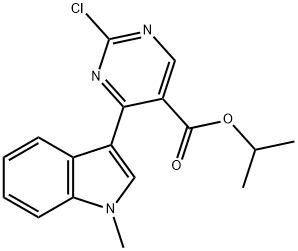5-Pyrimidinecarboxylic acid, 2-chloro-4-(1-methyl-1H-indol-3-yl)-, 1-methylethyl ester|TAK788中間體
