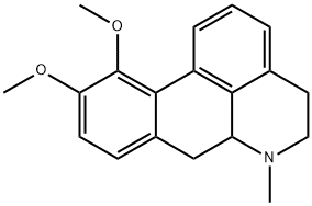 4H-Dibenzo[de,g]quinoline, 5,6,6a,7-tetrahydro-10,11-dimethoxy-6-methyl- Struktur