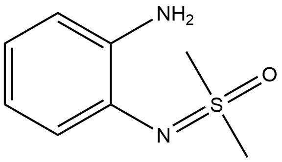 [(2-aminophenyl)imino]dimethyl-lambda6-sulfanone Struktur