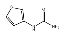 Urea, N-3-thienyl- Struktur