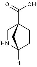 2-Azabicyclo[2.2.1]heptane-4-carboxylic acid, (1S,4S)- Structure