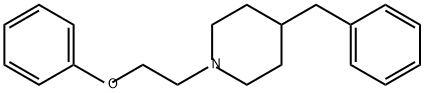 Piperidine, 1-(2-phenoxyethyl)-4-(phenylmethyl)- Struktur